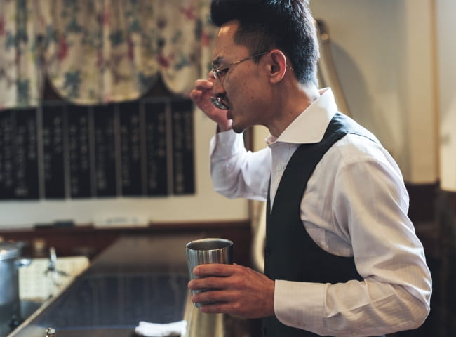 豆の評価・買い付け